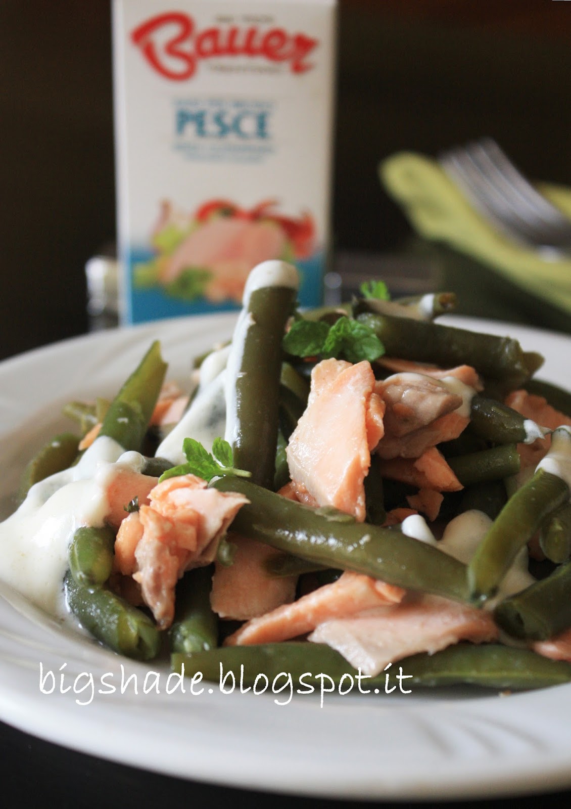 trota salmonata in piatto