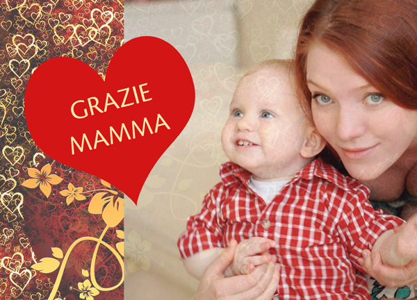 Buongiorno e tanti auguri per la tua festa, mamma! ;)