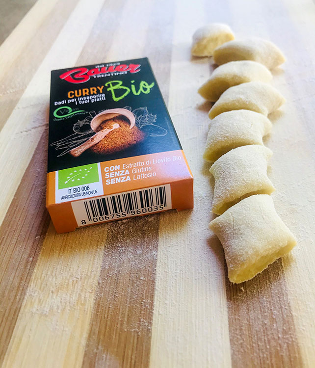Gnocchi al Curry